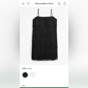 Abercrombie women’s fringe dress